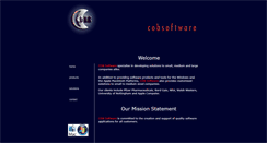 Desktop Screenshot of cobsoftware.com